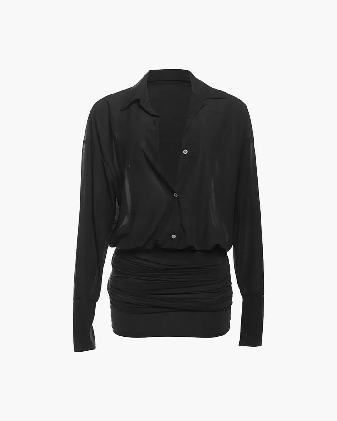 Vestito camicia Maya manica lunga