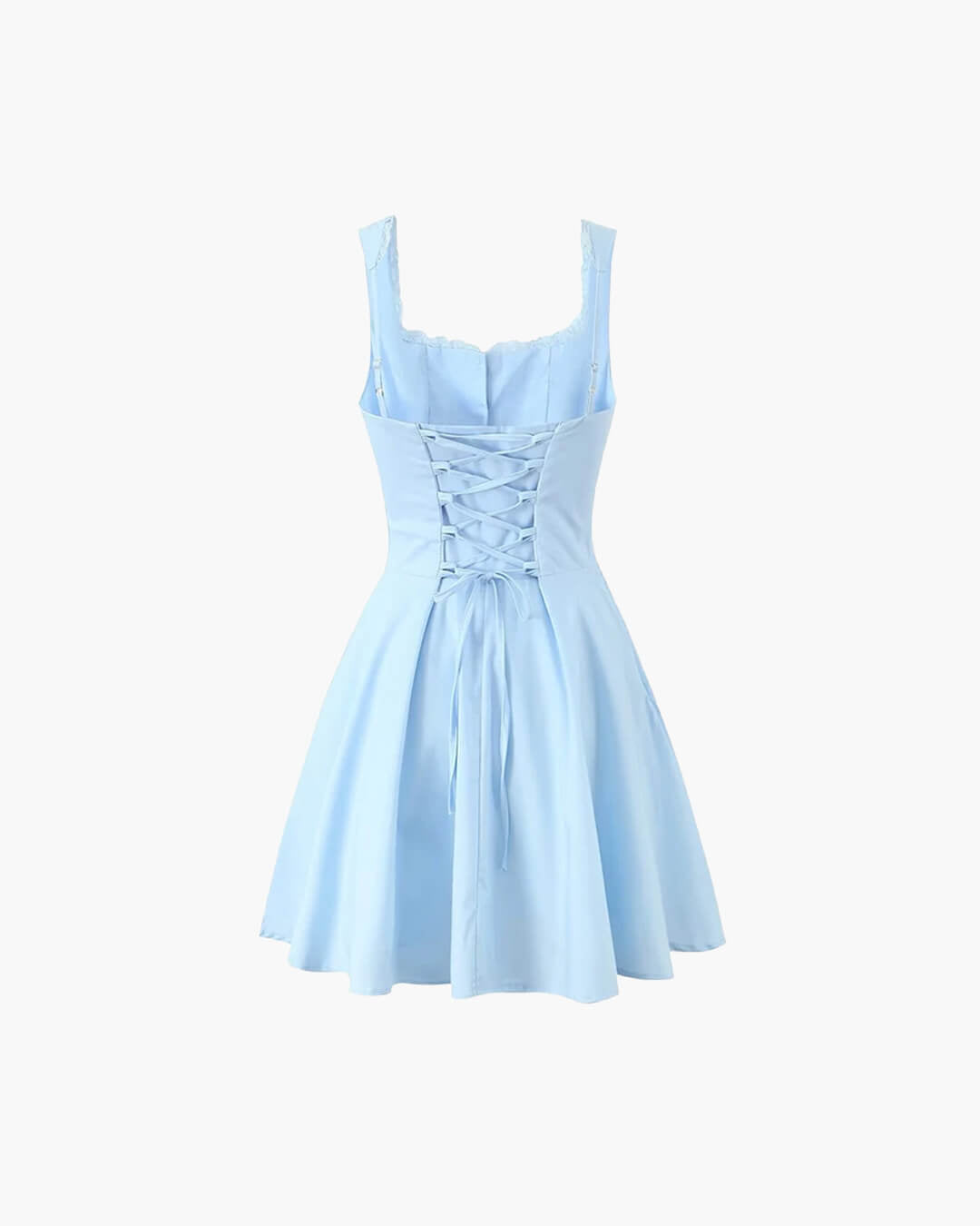 Evelyn abito mini con allacciatura sul retro
