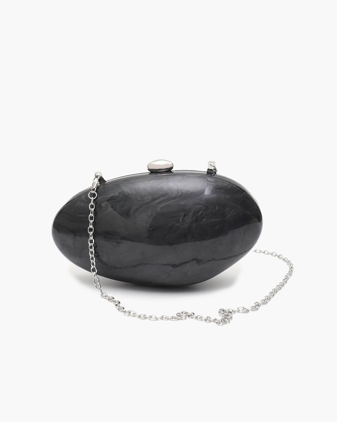 Sophia pochette acrilica a forma di conchiglia