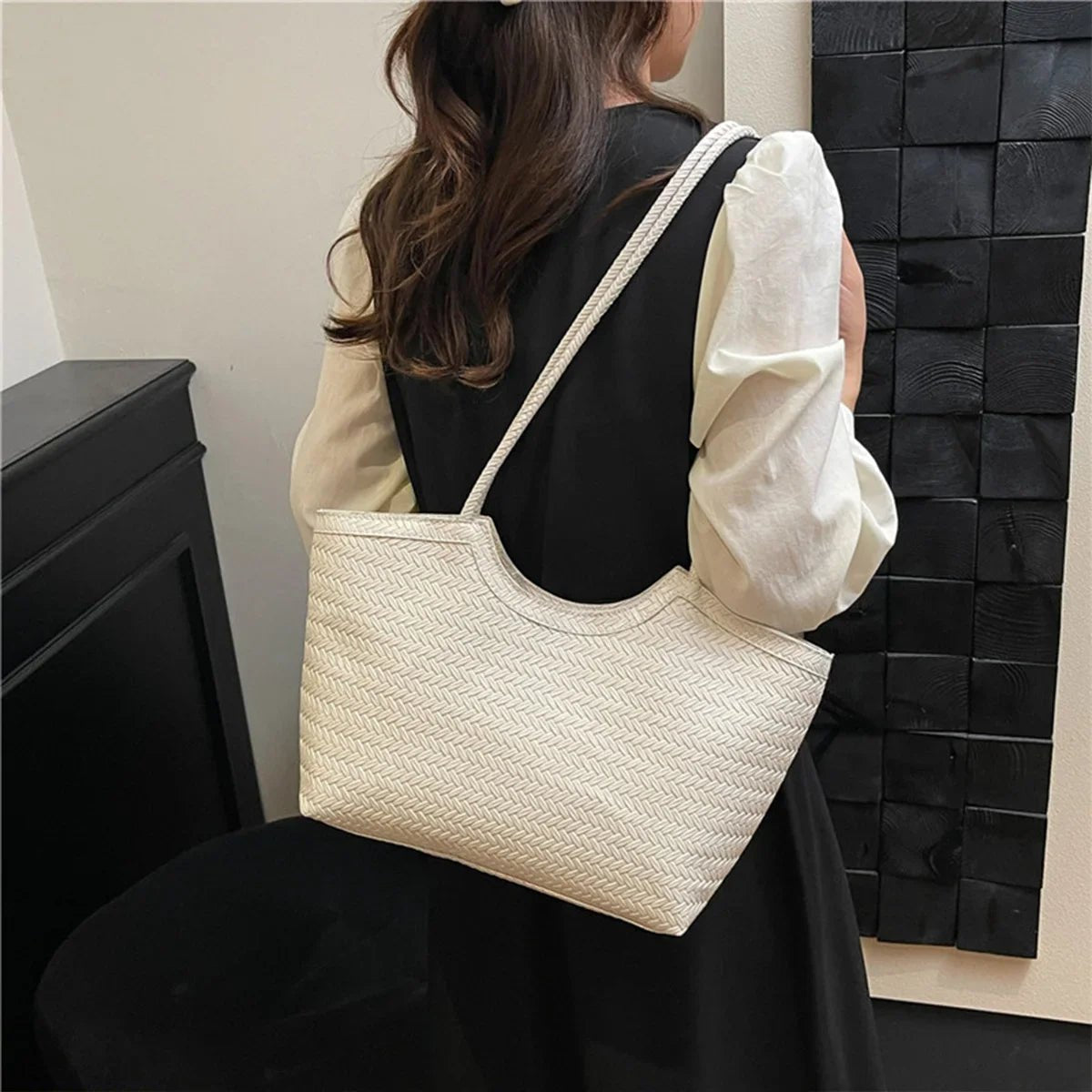 Lisa.borsa.tessuta.trama