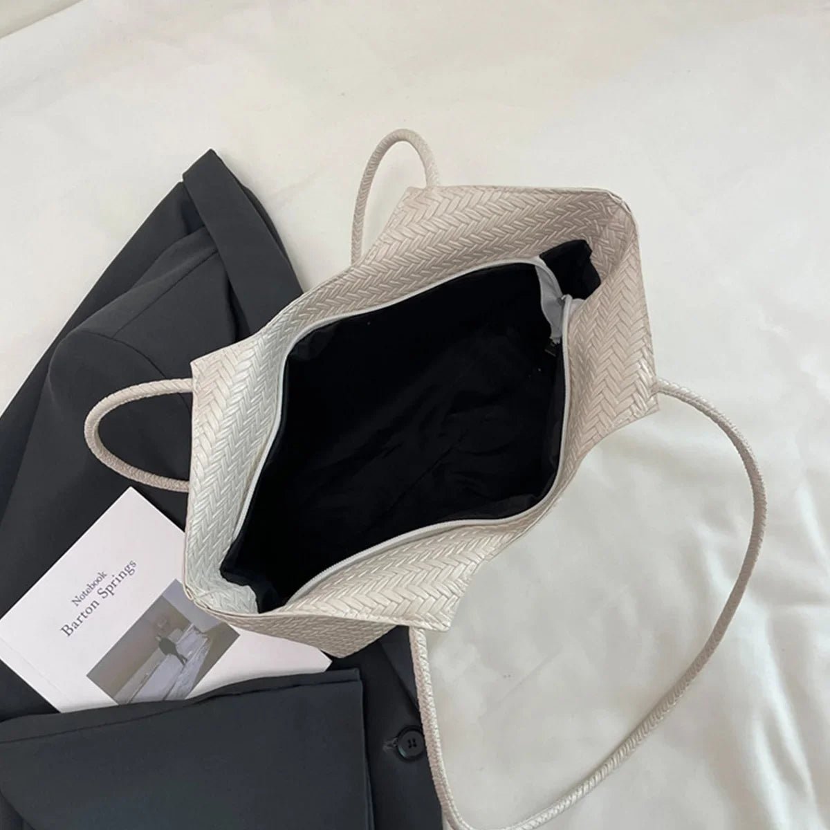 Lisa.borsa.tessuta.trama