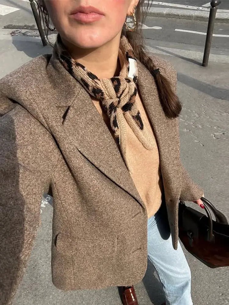 Blazer Claudia con frange decorative