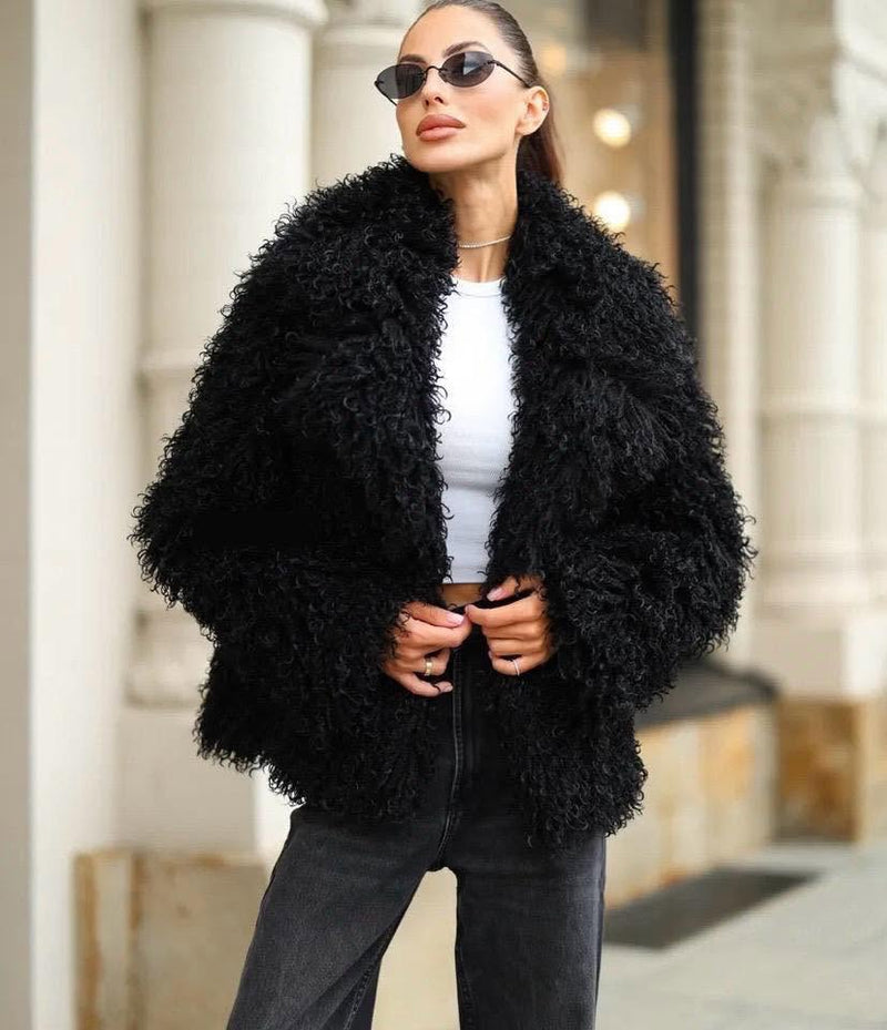 ZEYA Nadine Short Faux Fur Coat