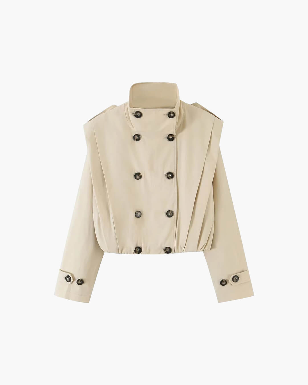Trench coat plissettato Gloria