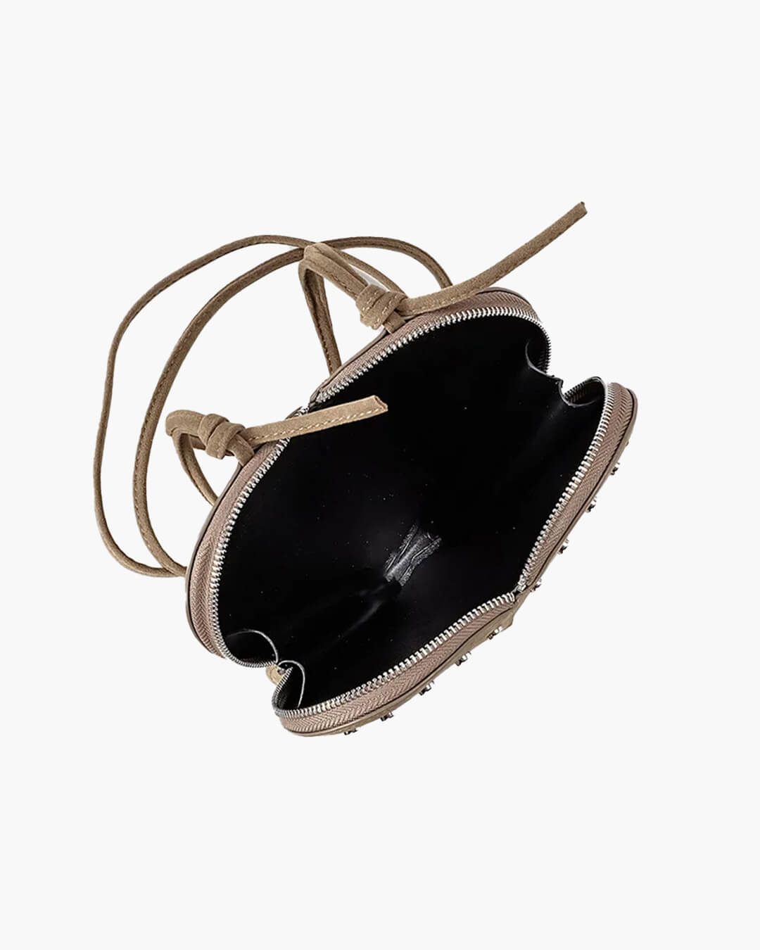 Borsa a tracolla Esther vintage in finta pelle scamosciata