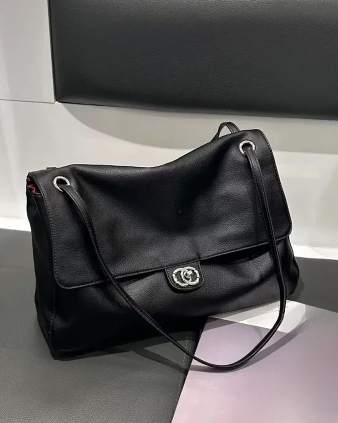 Borsa a Spalla con Fibbia Emma
