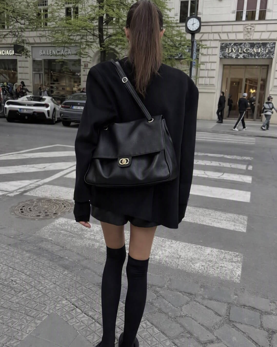 Borsa a Spalla con Fibbia Emma