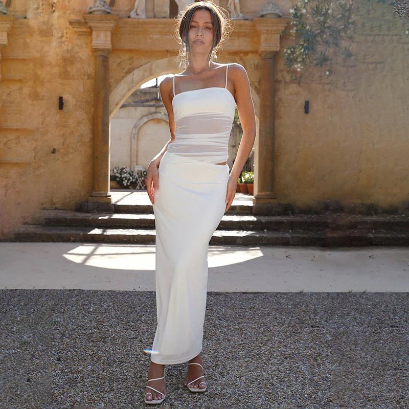 Set abito corto a due pezzi Sophia