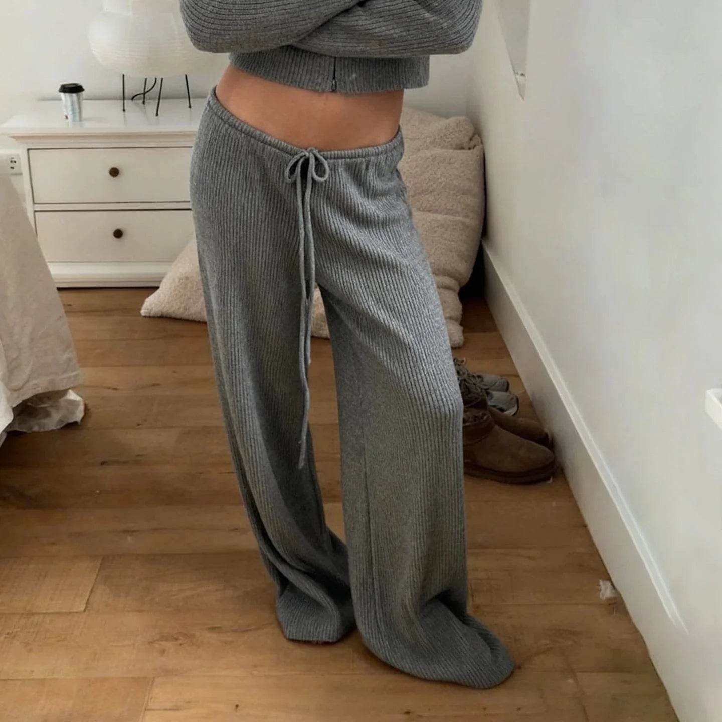 Pantaloni lounge in maglia Ariane