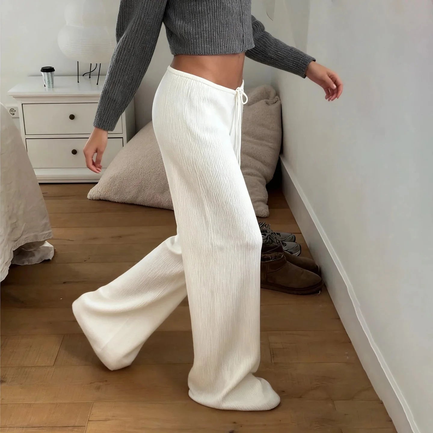 Pantaloni lounge in maglia Ariane