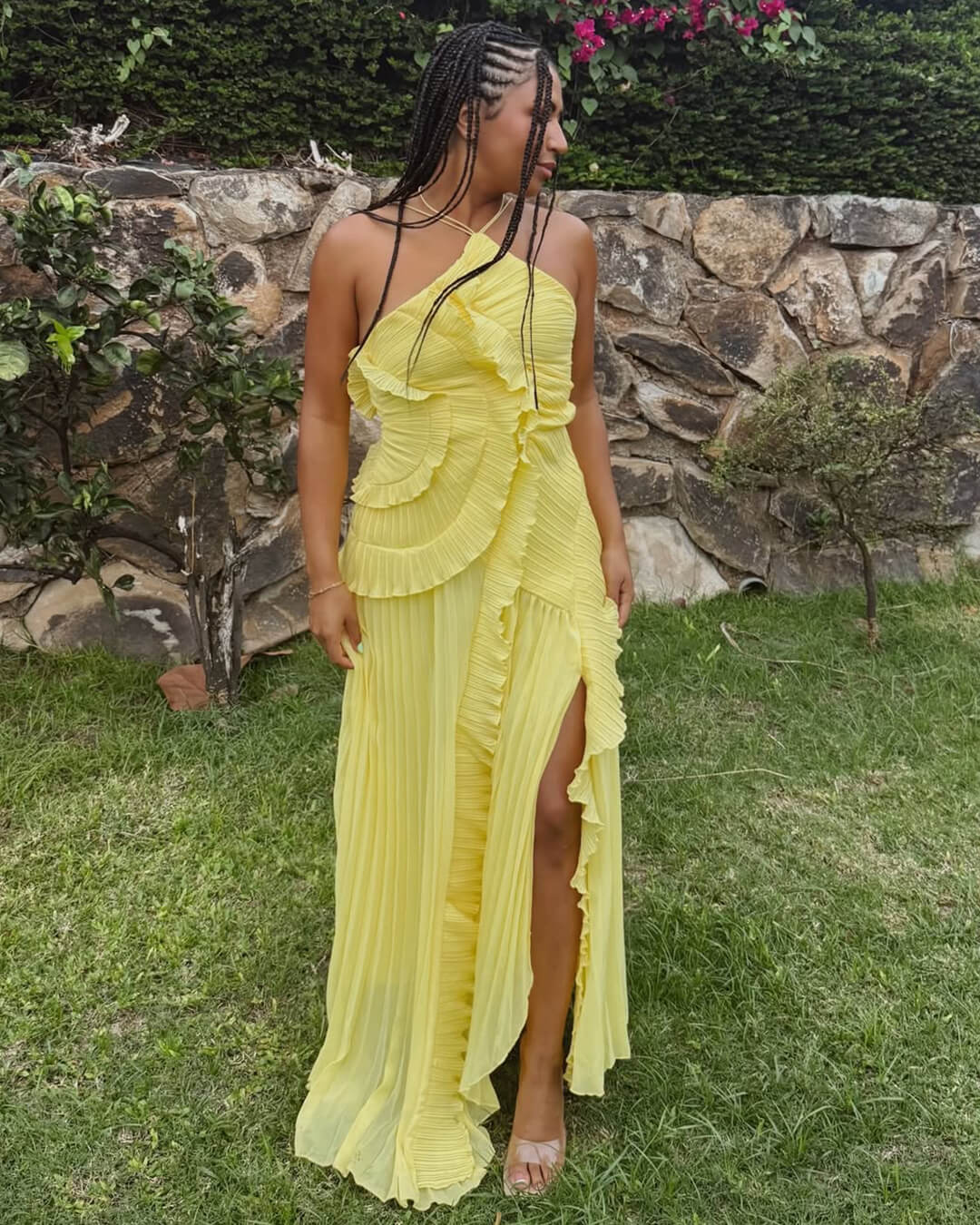 Abito da Sera Amy Scollo Halter A-Line