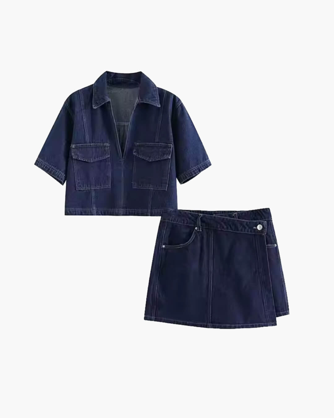 Sophie top corto e set skort