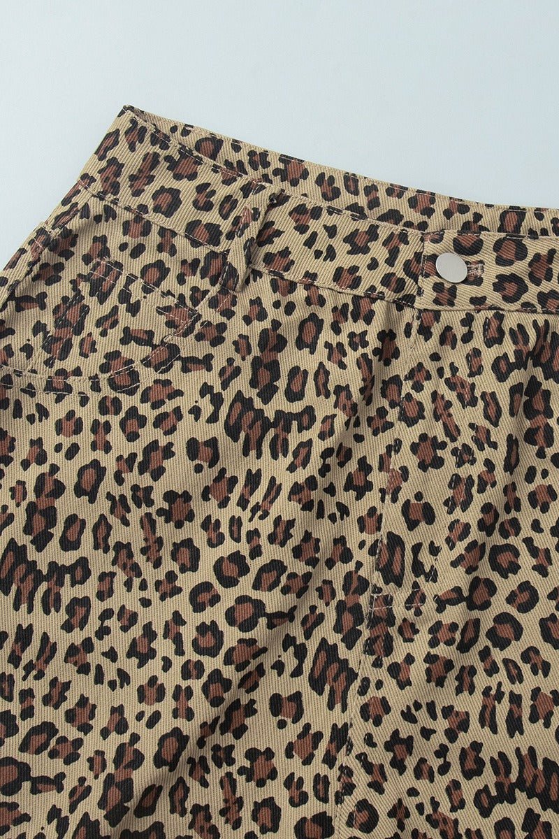 Shorts Carla stampa leopardata