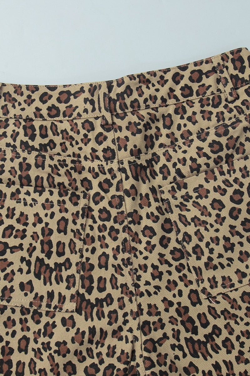 Shorts Carla stampa leopardata