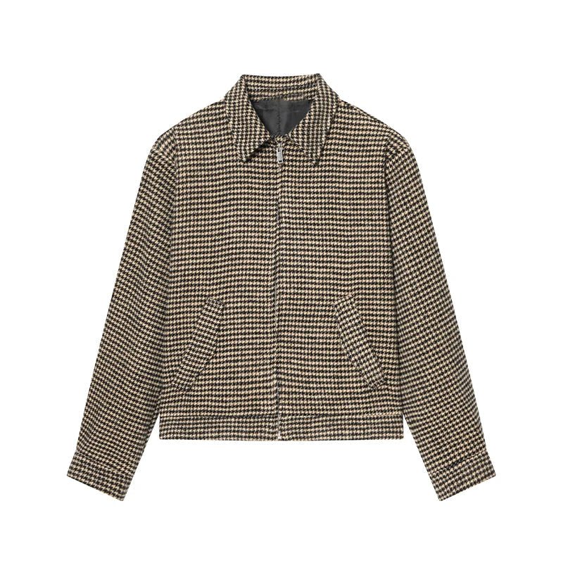 Completo blazer imbottito pied de poule Lily