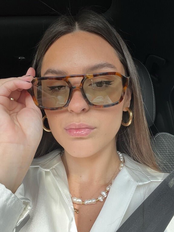 Occhiali da sole cat-eye oversize Monica