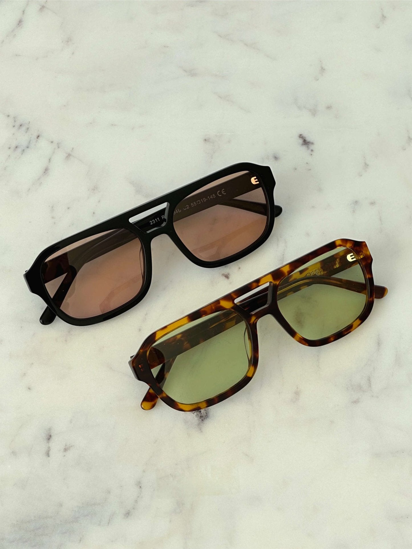 Occhiali da sole cat-eye oversize Monica