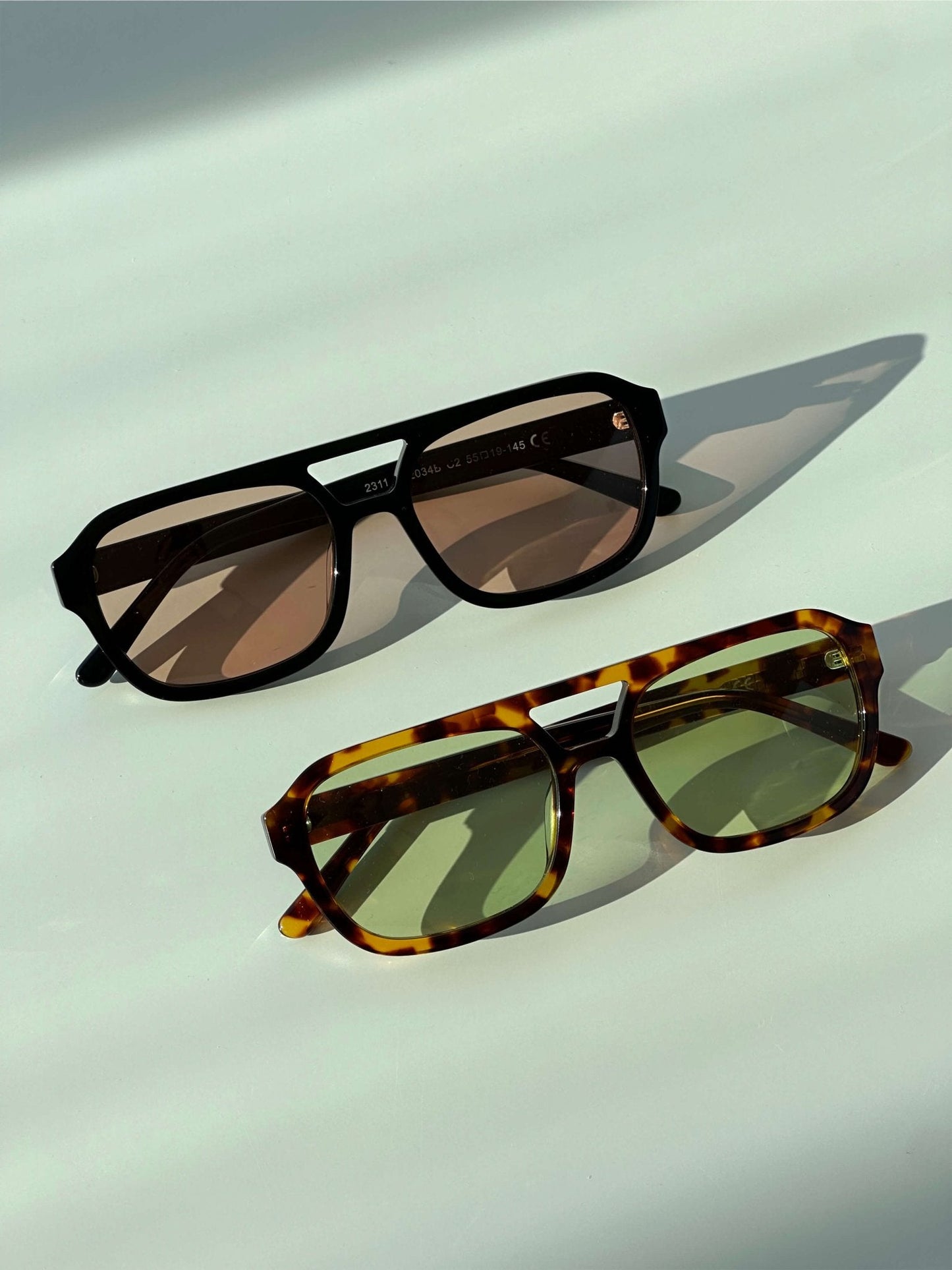 Occhiali da sole cat-eye oversize Monica