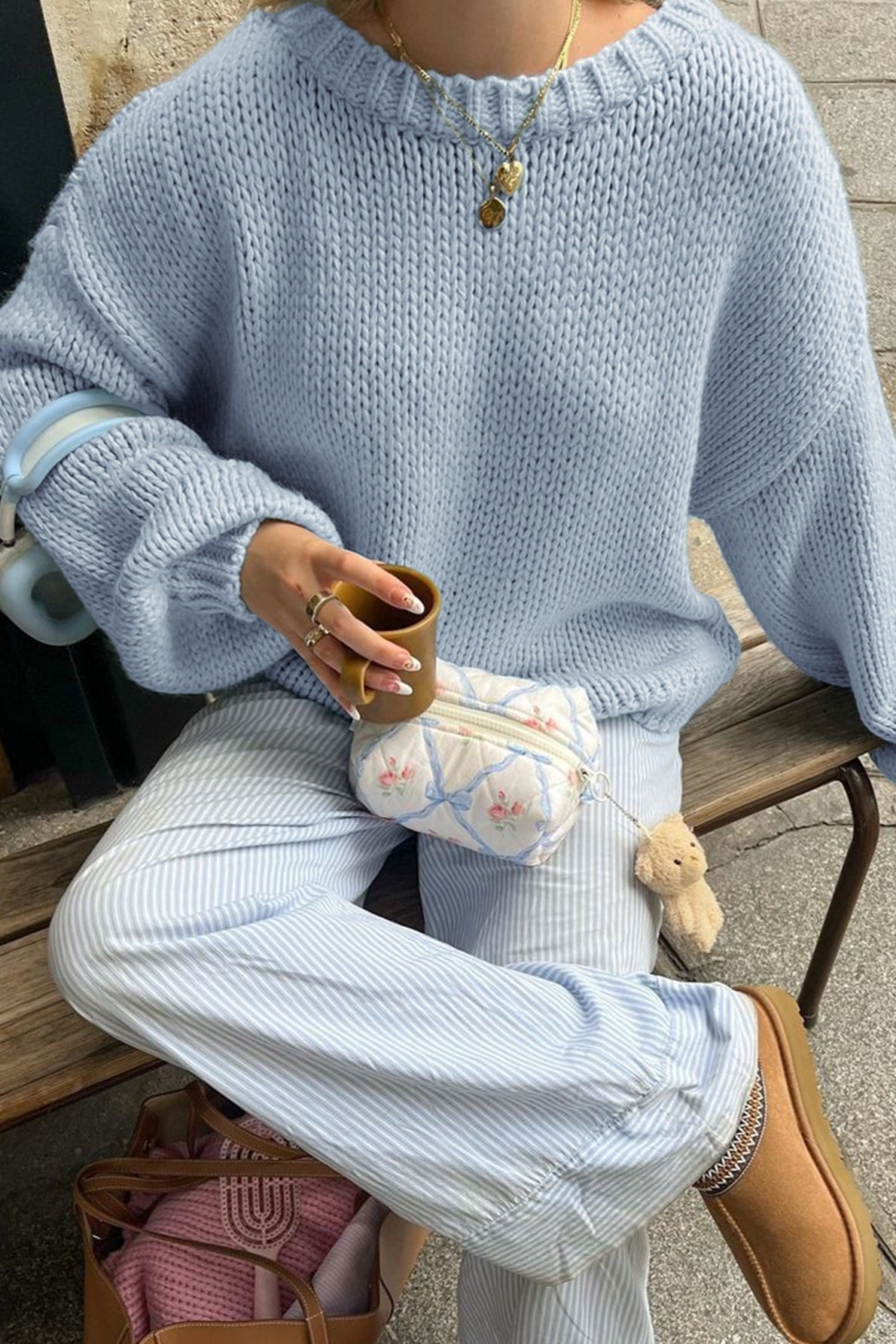 Maglione Sandra a girocollo per sovrapposizioni