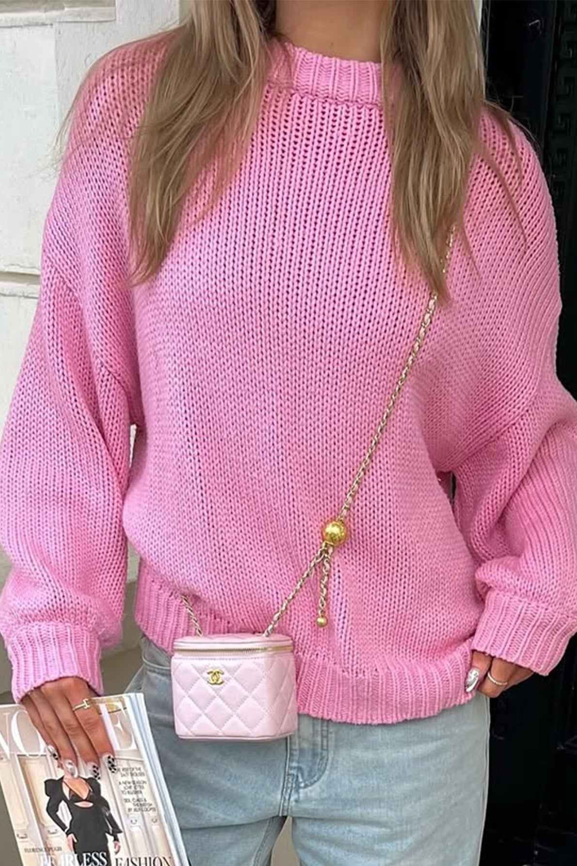 Maglione Sandra a girocollo per sovrapposizioni