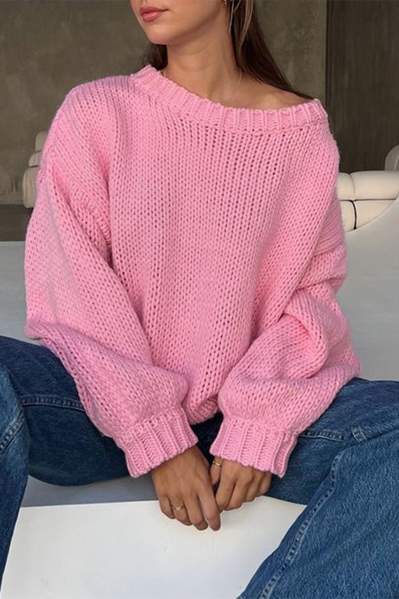 Maglione Sandra a girocollo per sovrapposizioni