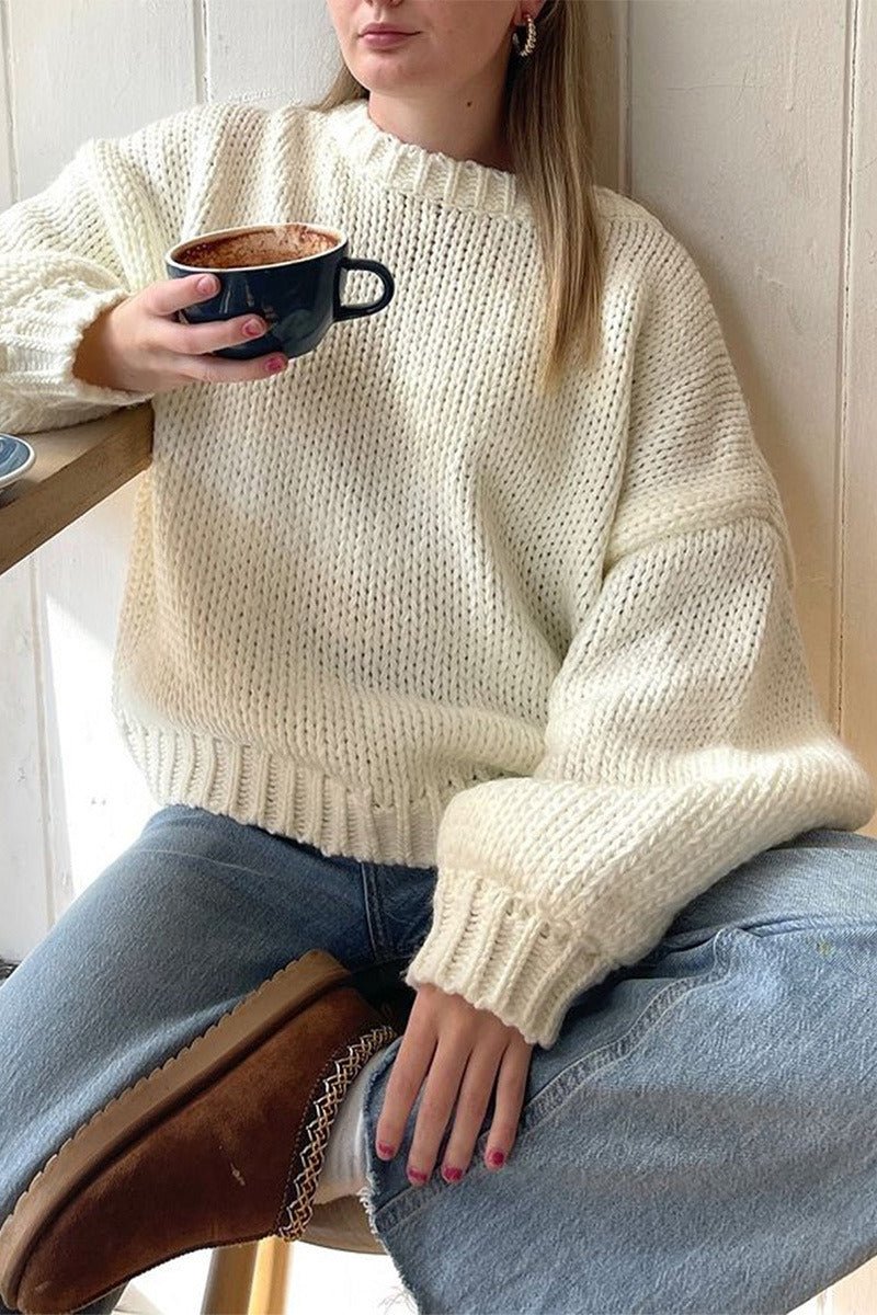 Maglione Sandra a girocollo per sovrapposizioni