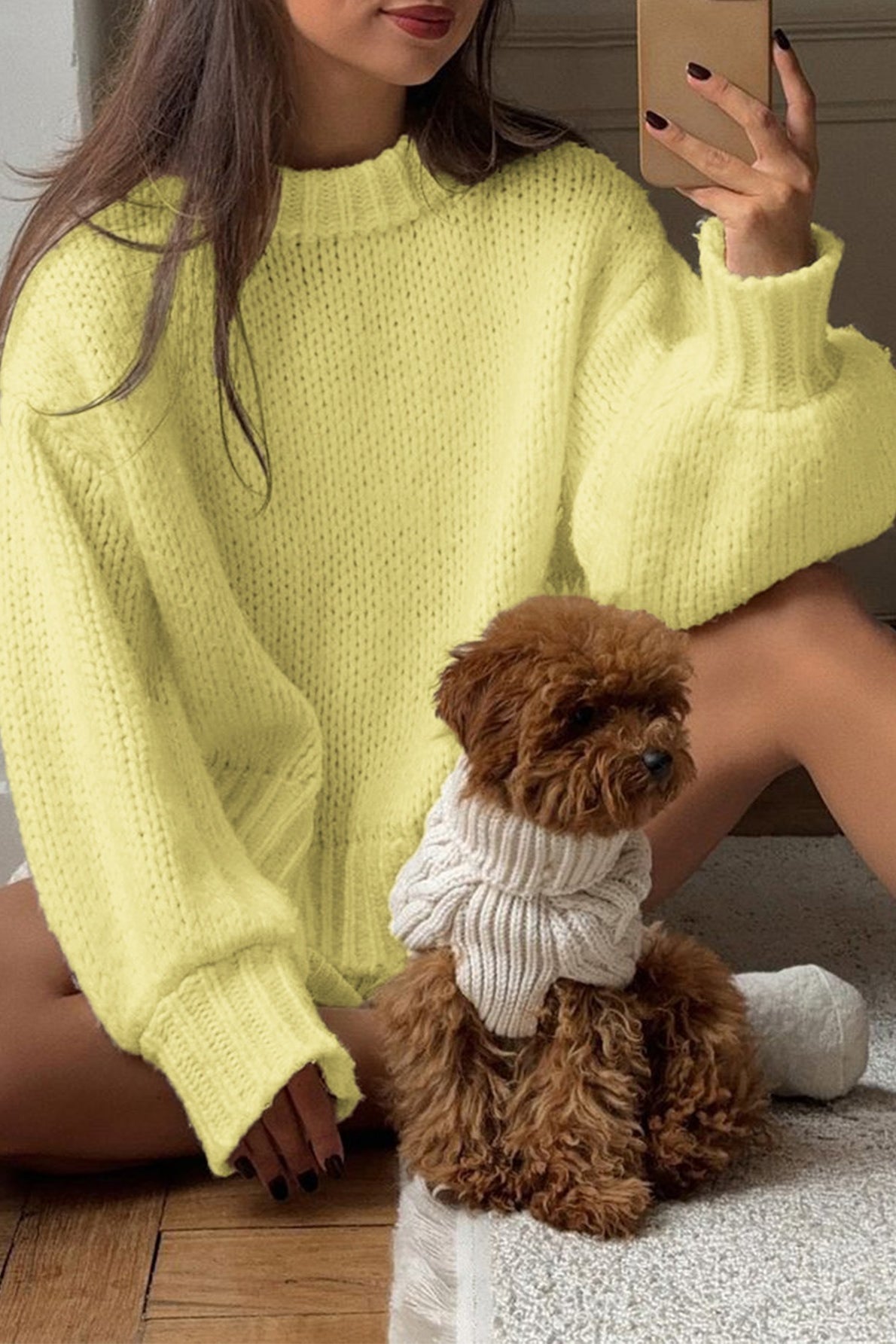 Maglione Sandra a girocollo per sovrapposizioni