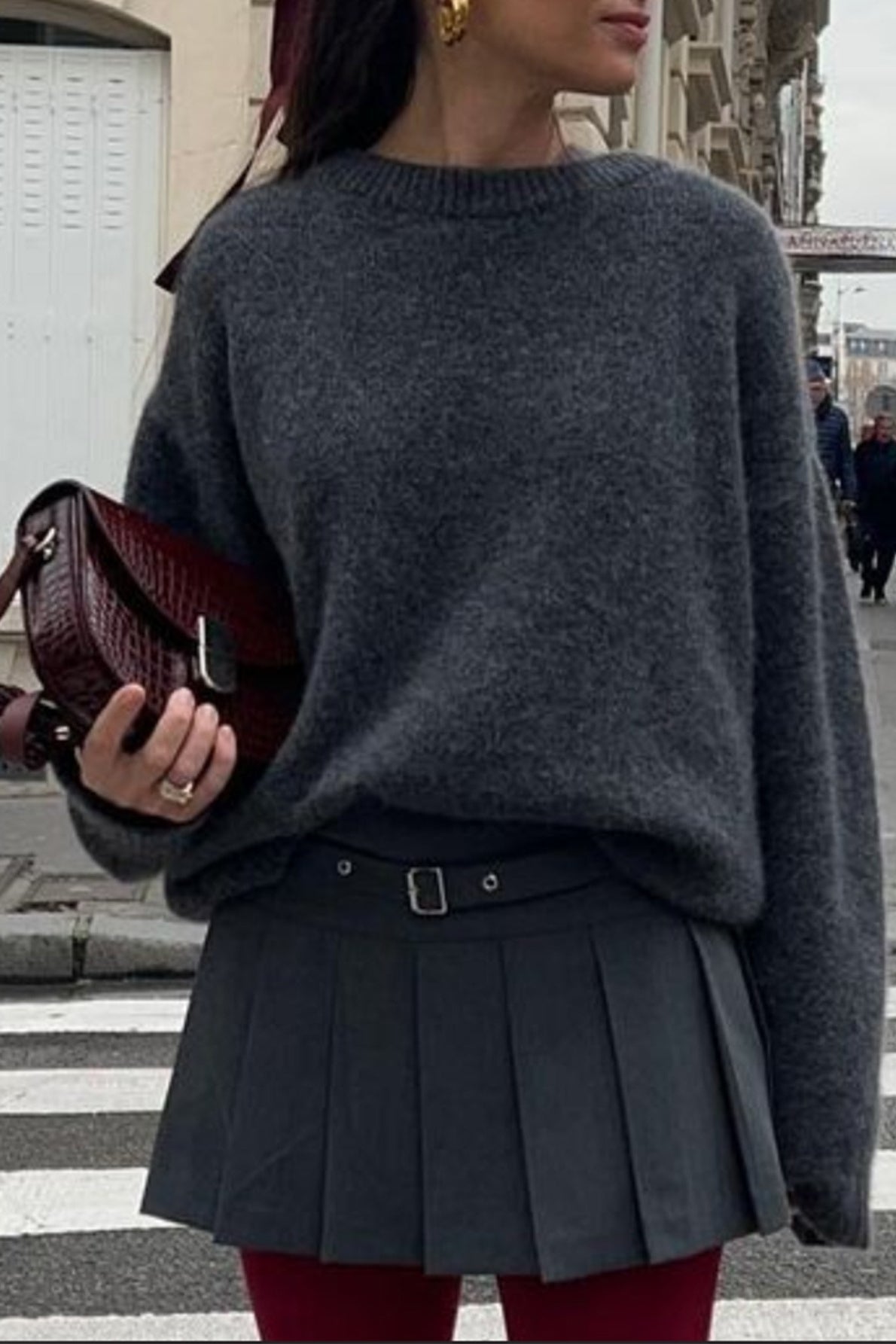 Maglione a coste Nora