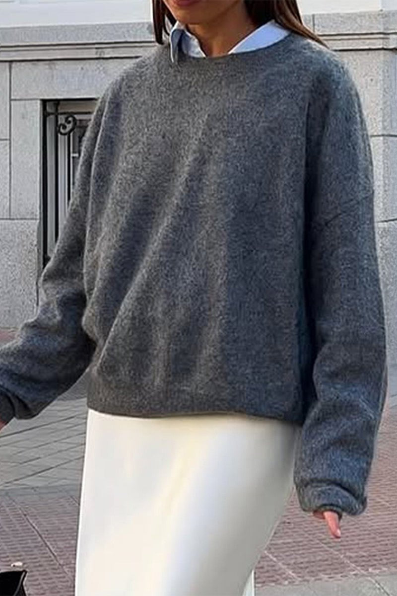 Maglione a coste Nora