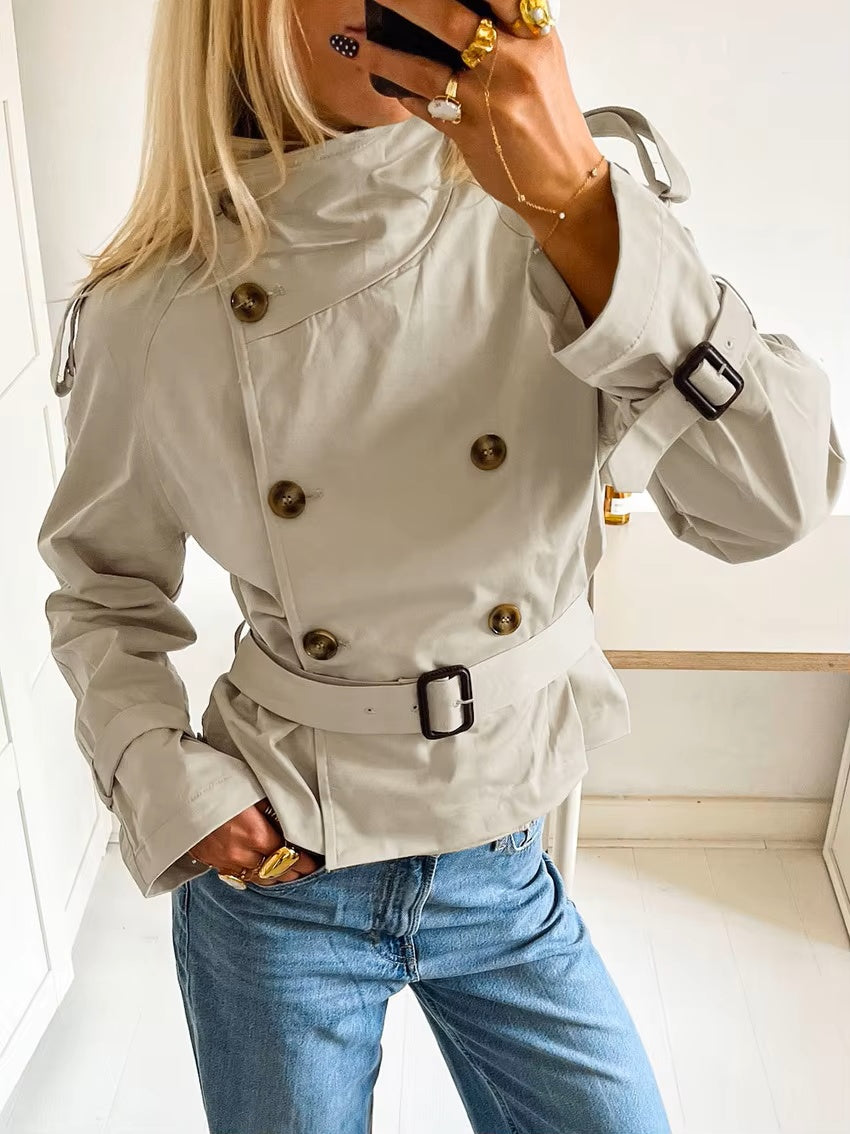 Trench coat Amelie con cintura