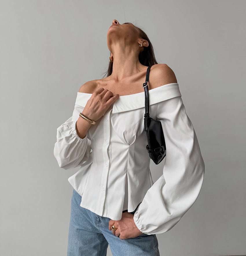 Top Rhea off-shoulder