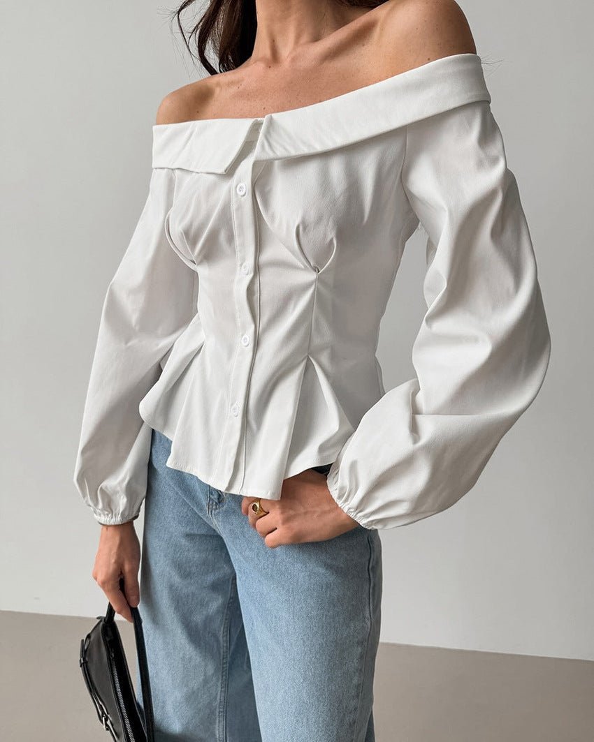Top Rhea off-shoulder