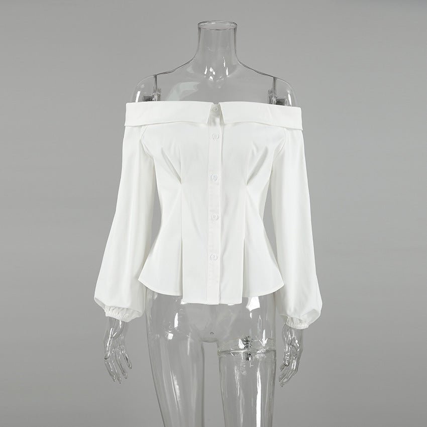 Top Rhea off-shoulder