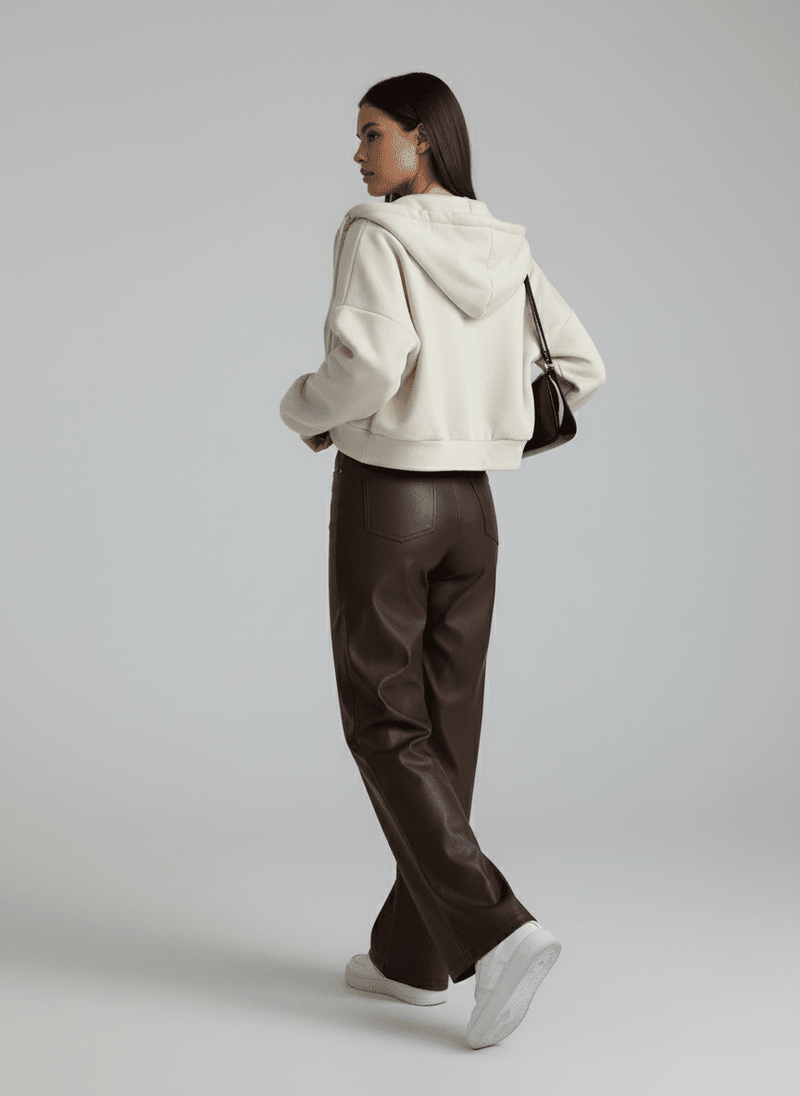 ZEYA - Adriana Classic Leather Pants