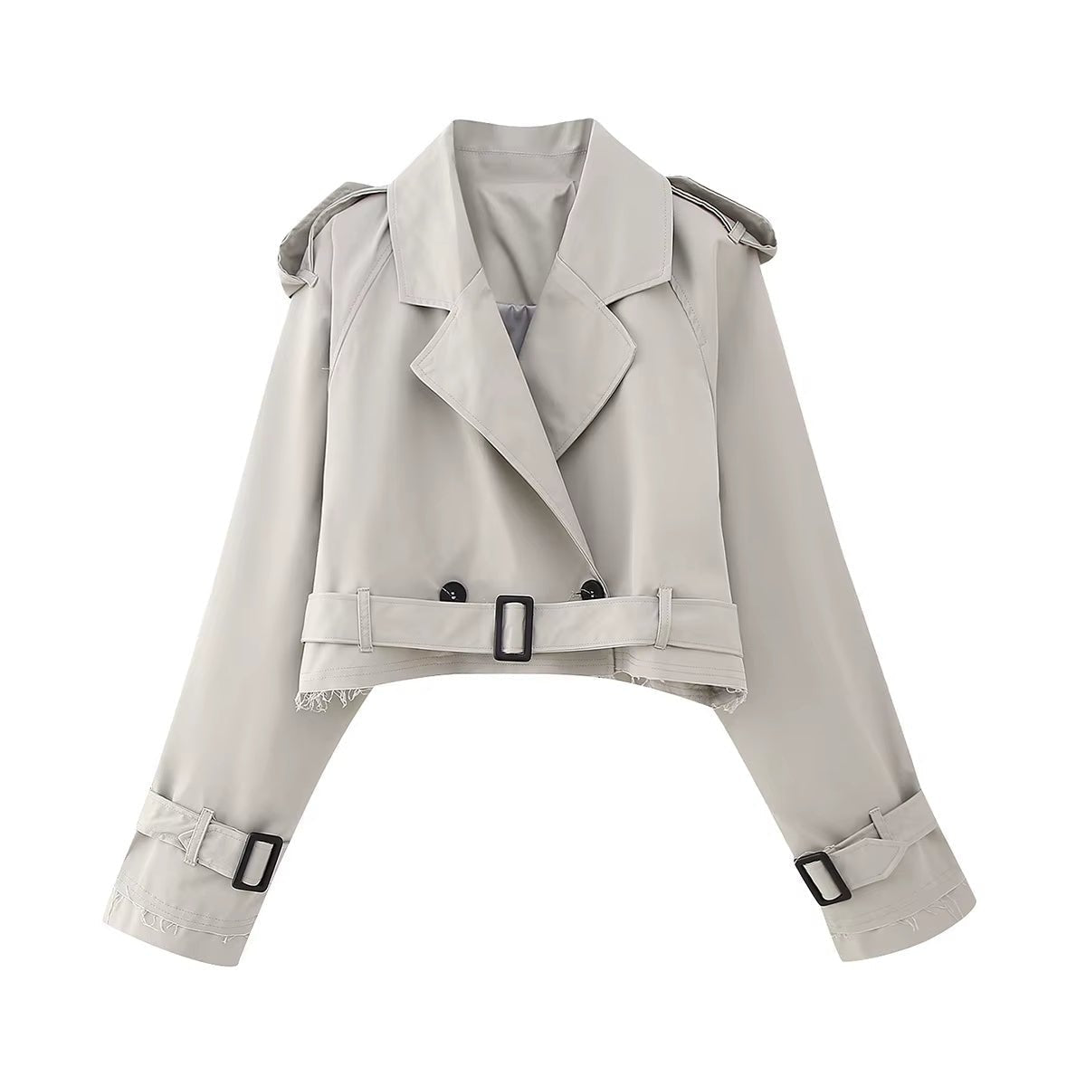 ZEYA - Aimee Cropped Trenchcoat