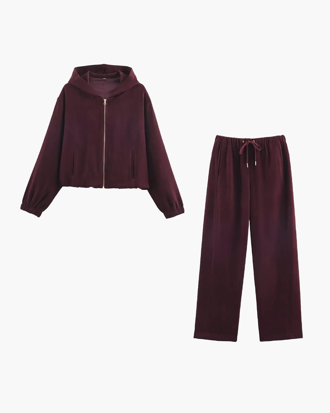 ZEYA - Amara Hooded Tracksuit Set
