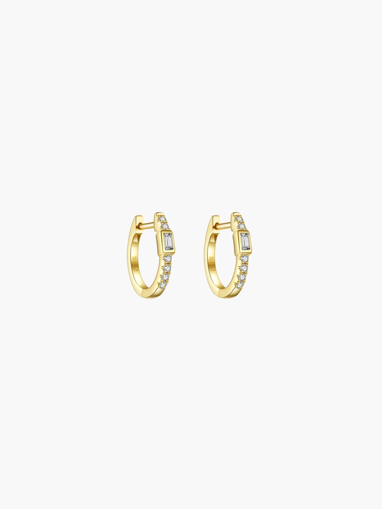 ZEYA - Amber Hoop Earrings