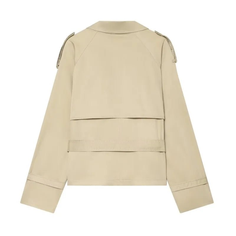 ZEYA - Amelie Belted Trench Coat