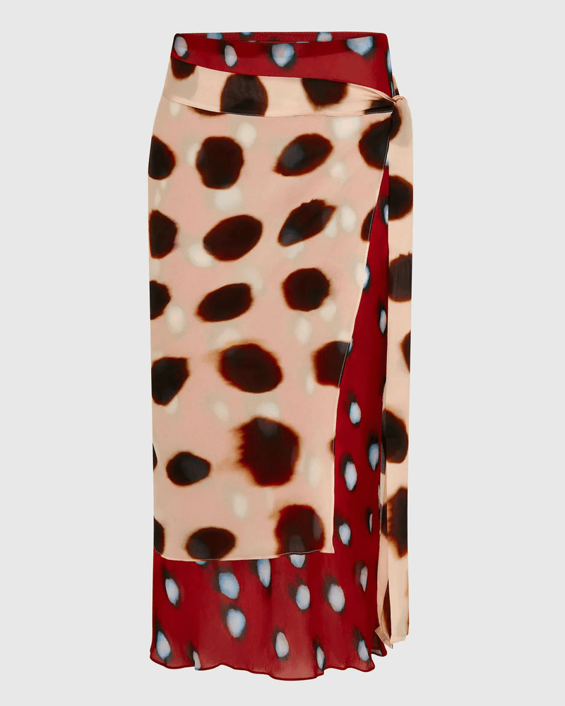 ZEYA - Amelie Wrap Midi Skirt Scarf