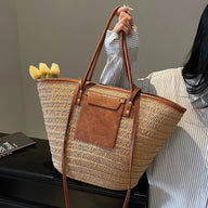 Borsa a spalla intrecciata Aneyla Forest