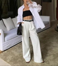 Pantaloni Eleganti a Gamba Larga Anne
