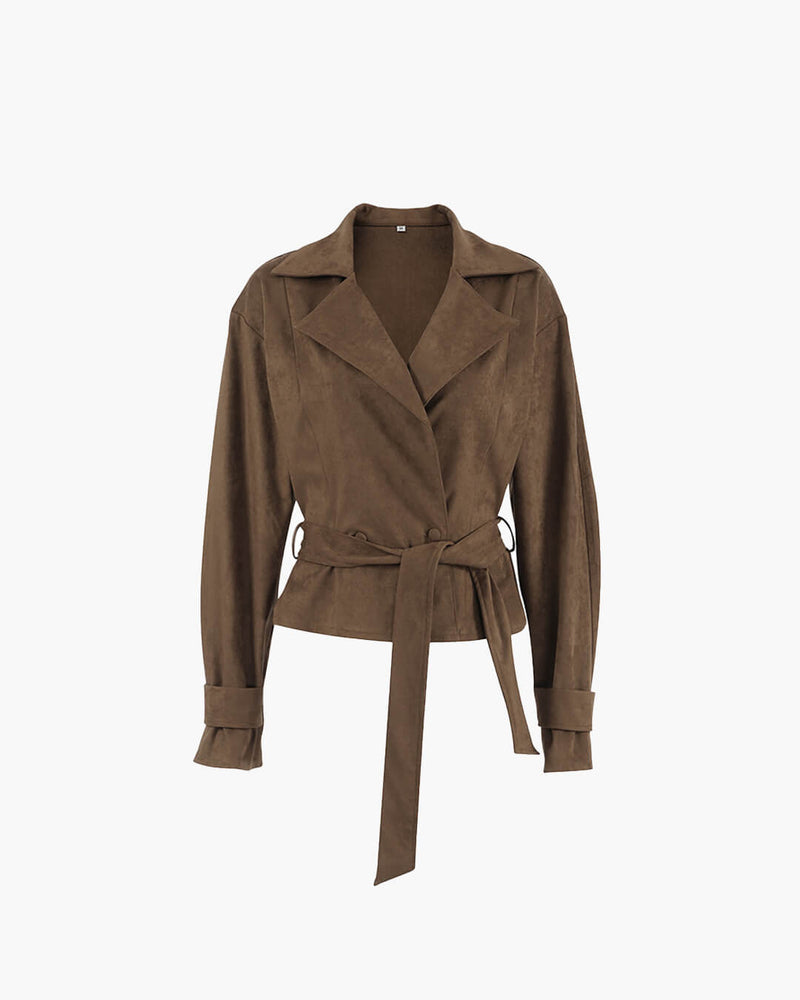 ZEYA - Ariana Retro Suede Jacket
