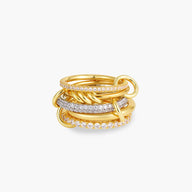 Anello Aurélie Radiante in Zirconia a Cinque Strati