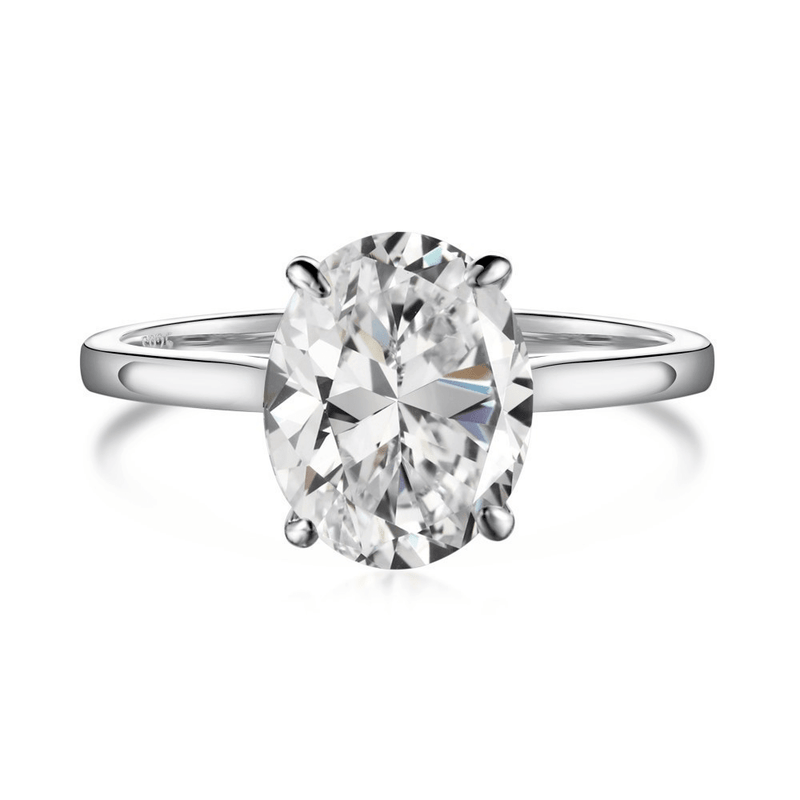 ZEYA - Avianna Oval Zirconia Band Ring