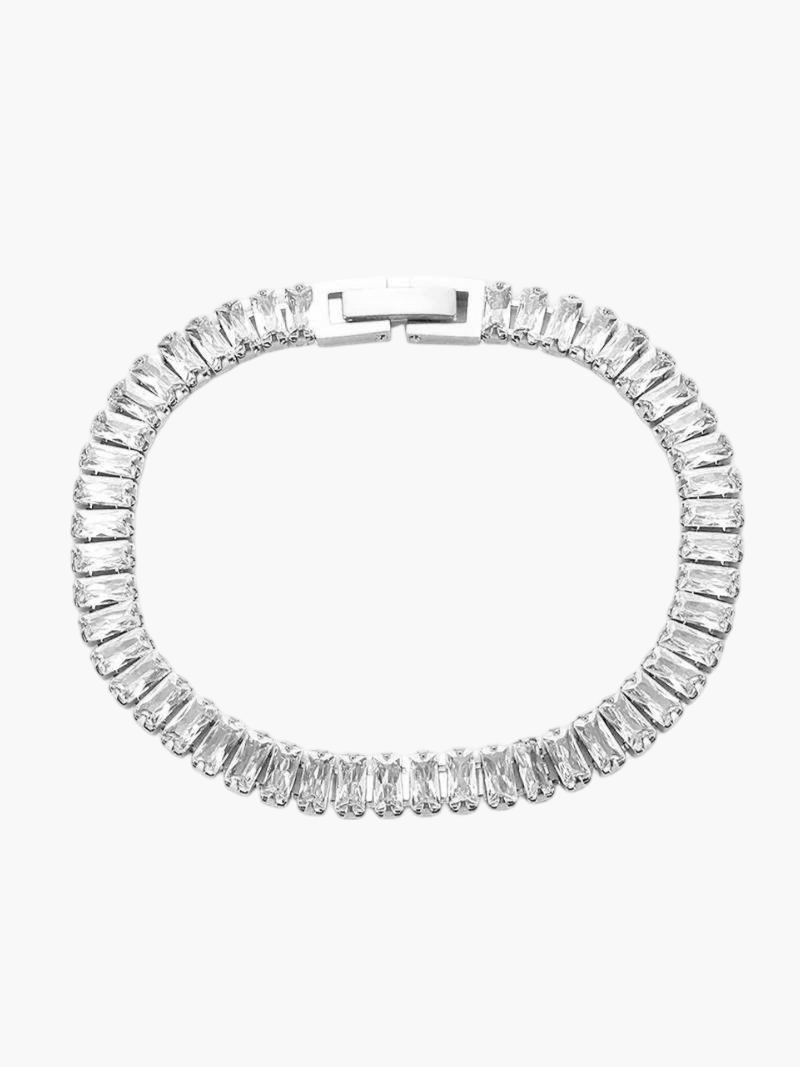 ZEYA - Baguette Tennis Bracelet