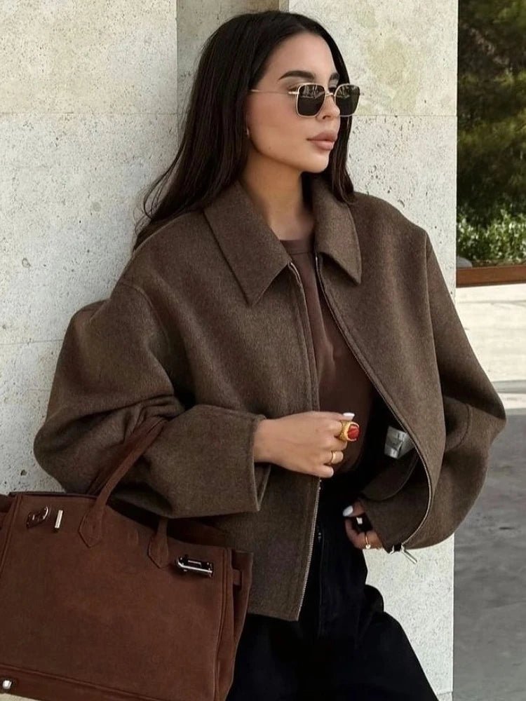 ZEYA - Bailey Brown Vintage Jacket
