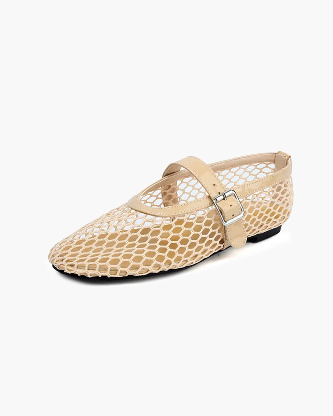 Ballerine in rete con fibbia Beatrice