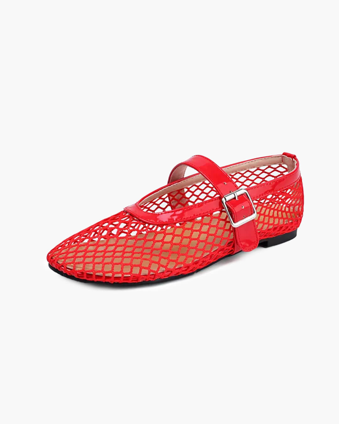 Ballerine in rete con fibbia Beatrice