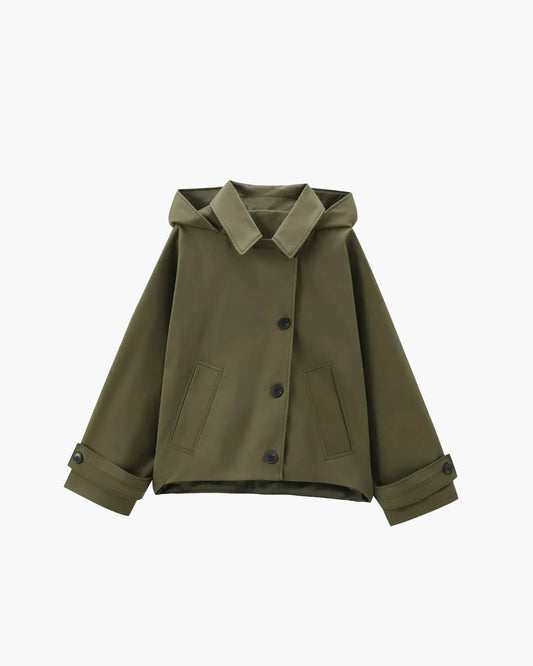 ZEYA - Bella Hooded Windbreaker Jacket