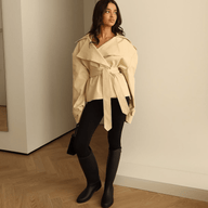 Bellina Trench Corto con Cintura